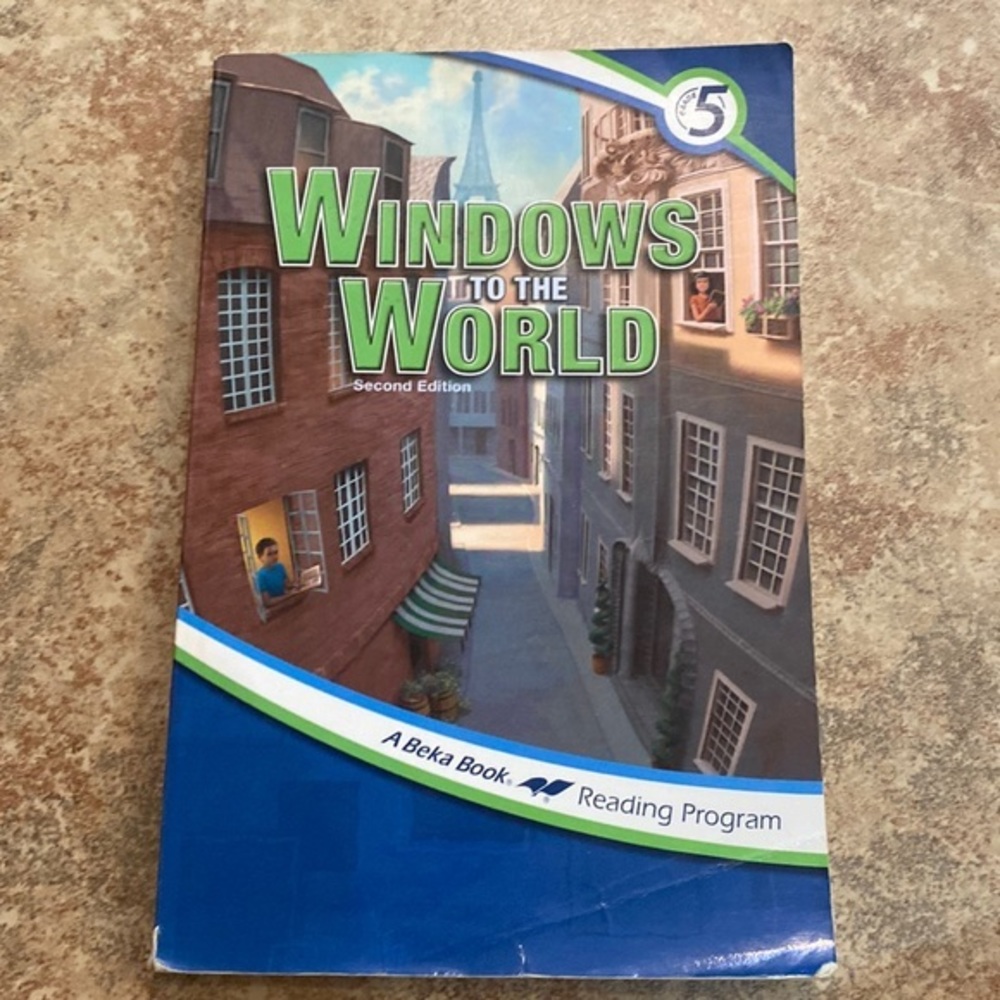 Windows to the World A Beka Book Grade 5 Reading Program Reader Homeschool